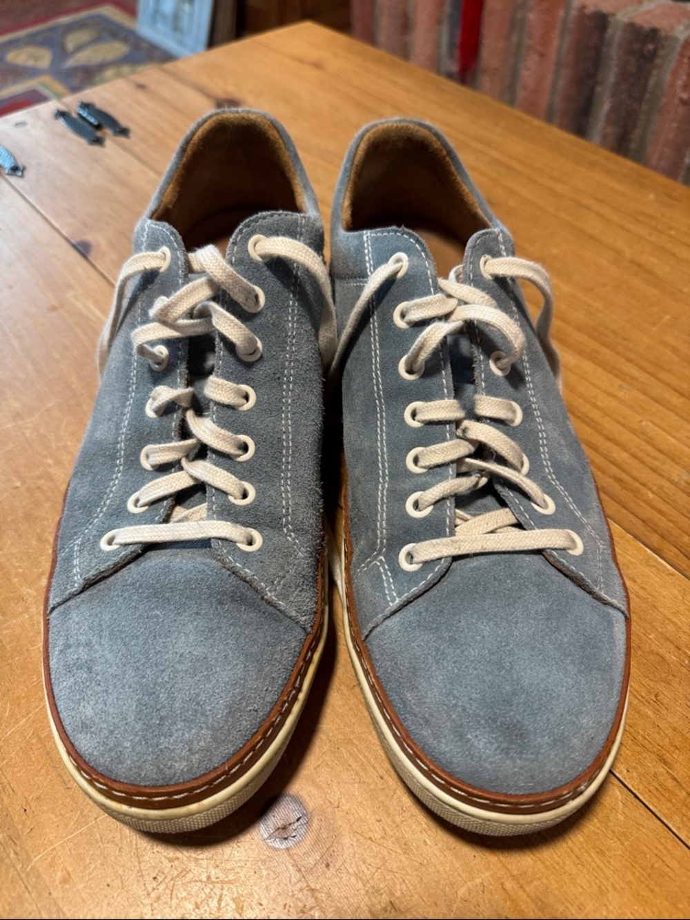 Allen Edmonds suede sneakers size 10D